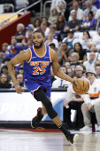 NBA: Playoffs-New York Knicks at Detroit Pistons