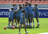 Entrenamiento del Atlético de Madrid