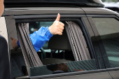 Presidential candidates attend their election campaign rallies