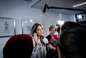 Coalition talks at the House of Representativeson on Wilders proposed asylum plans