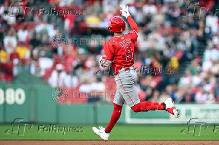 MLB: Los Angeles Angels at Boston Red Sox