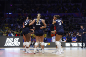 Voleibol Itália X Estados Unidos - Primeira etapa das Liga das Nações 2025