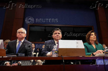 House Oversight Committee hearing with U.S. governors about state policies regarding undocumented migrants, in Washington