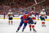 NHL: Stanley Cup Final-Florida Panthers at Edmonton Oilers
