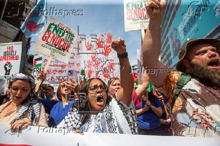 National March for Palestine in London