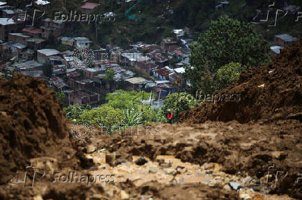Landslide in Bello, Antioquia