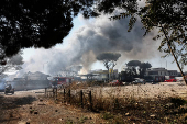 Several injured in Rome after gas station explodes