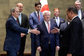 Japanese Prime Minister Shigeru Ishiba and U.S. Treasury Secretary Scott Bessent meet in Tokyo