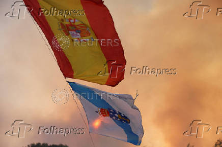 Wildfire in Vilar de Condes