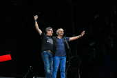 Roger e o cantor Erasmo Carlos 