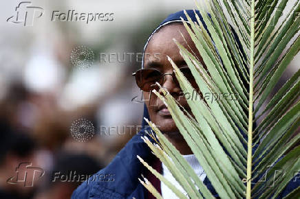 Palm Sunday Mass in St. Peter's Square at the Vatican