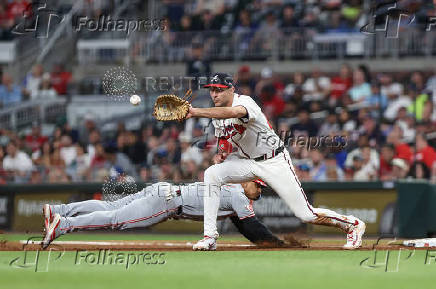 MLB: Cincinnati Reds at Atlanta Braves