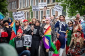 LGBTQ community demonstrates against hatred in Amsterdam