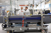 Britain's Defence Secretary John Healey visits MBDA Storm Shadow factory in Stevenage