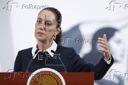 Rueda de prensa diaria de Claudia Sheinbaum en México