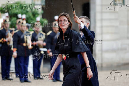 State dinner at the Elysee Palace in Paris