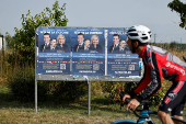 The European Patriots party organises a country political meeting in Mormant-sur-Vernisson