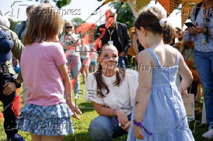 Princess Ingrid Alexandra visits Minioya Children's Festival in Oslo