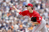 MLB: Cincinnati Reds at Detroit Tigers