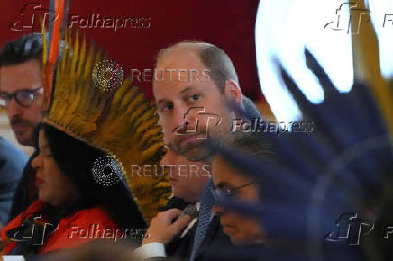 Prince William attends high-level roundtable at St James's Palace, in London