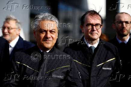 FILE PHOTO: Visit of Renault Sandouville plant in Normandy