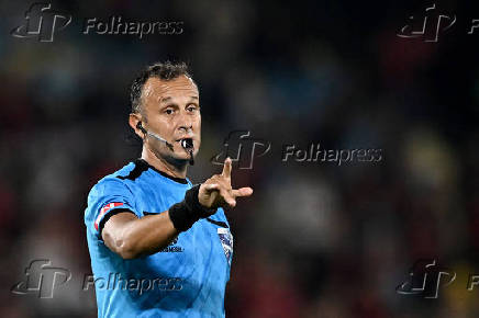 Partida entre Flamengo e Internacional válida pelo Copa Libertadores 2025.