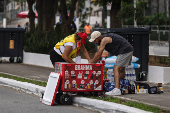O Bloco Casa Comigo, que faz o cortejo na Av. Henrique Schaumann