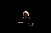 Recital na Academia Brasileira de Letras com a atriz Fernanda Montenegro