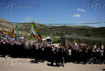 An annual gathering at the Nabi Shuayb Shrine, a holy place for the Druze community, at Majdal Shams