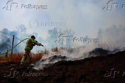 Wildfires rage in Latrun