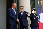 French President Macron meets newly elected German Chancellor Merz in Paris
