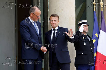 French President Macron meets newly elected German Chancellor Merz in Paris