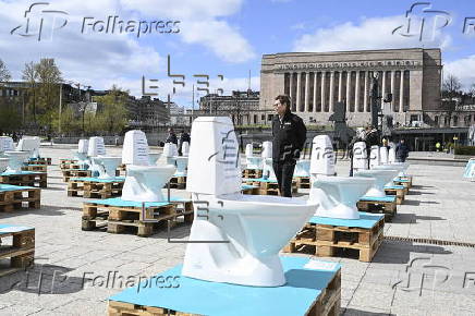 Artwork installation to promote environment and nature conservation of Balic Sea