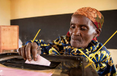 Burundi legislative elections at the Musama Primary School in Gitega
