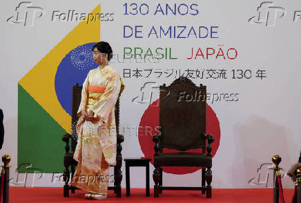 Japan's Princess Kako visits Brazil