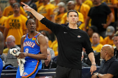 NBA: Finals-Oklahoma City Thunder at Indiana Pacers