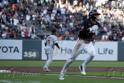 MLB: Cleveland Guardians at San Francisco Giants