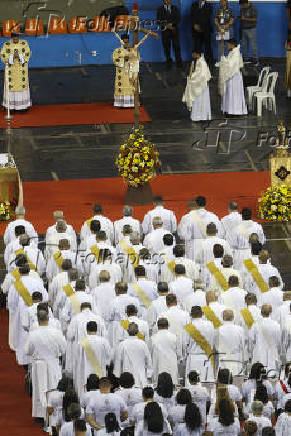 Celebração de Corpus Christi em Belém