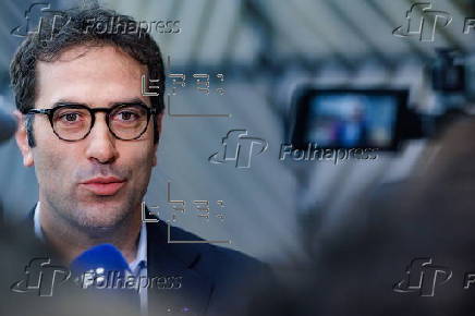 Eurogroup finance ministers meeting in Brussels
