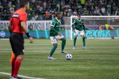 Partida entre Palmeiras e Mirassol pelo Campeonato Brasileiro 2025