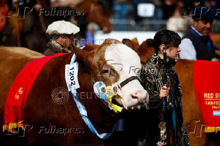 Official opening ceremony of the 137th Rural Society's annual exposition in Buenos Aires, Argentina
