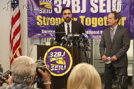 New York mayor candidate Mamdani honors victims of mass shooting during press conference
