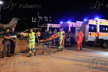 Italy receives new group of children from Gaza for medical care