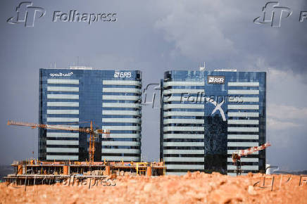 Fachadas da sede do BRB (Banco de Brasília)