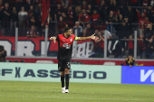 Partida do Campeonato Brasileiro Serie B entre Athletico PR e CRB