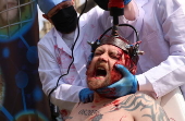 PETA protests against animal testing for scientific research in London