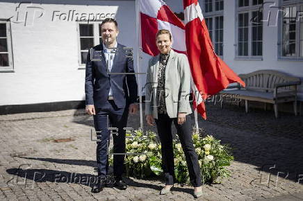 Greenland's Prime Minister Nielsen visits Denmark