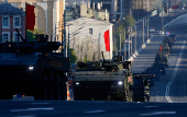 Rehearsal for Victory Day parade in Moscow