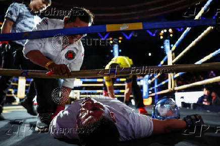 Cops Combat, Thailand's martial art competition for police officers nationwide, in Bangkok