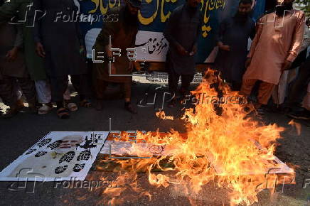 PMML party protest following India's missile strikes in Pakistan